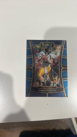 Aaron Rodgers football card