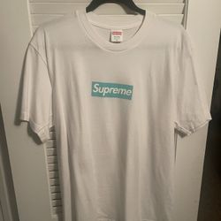 Supreme Tiffany Box Logo Size Med