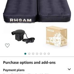 Rhoam SUV Camping Mattress 