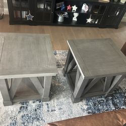 Wooden End tables