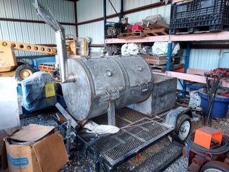 Smoker Pit Custom Stainless Steel