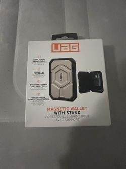 UAG magnetic Wallet With Stand , For Phone