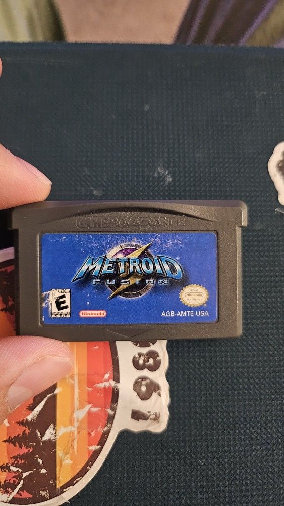 Metroid Fusion GBA Nintendo 
