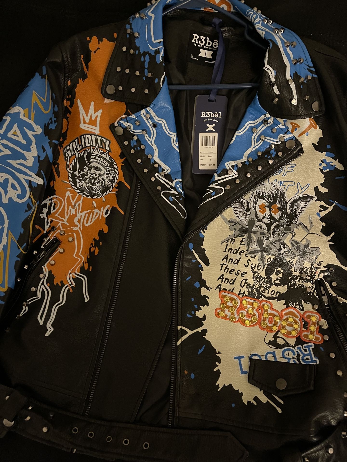 REBEL LEATHER JACKET 