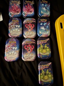 Pokemon mini tins no packs