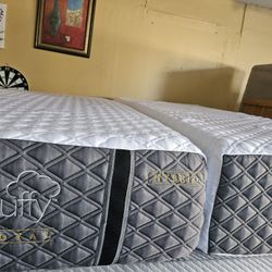 Puffy Royal Hybrid Twin XL Size Mattress And Box Spring 🌙 