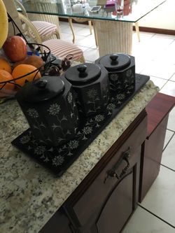 Canisters set made in India