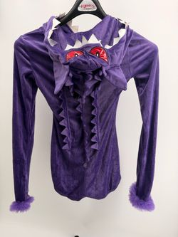 Purple Monster Dragon Halloween Costume Top