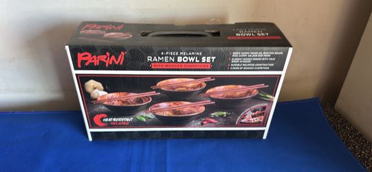 4 piece ramen bowl set