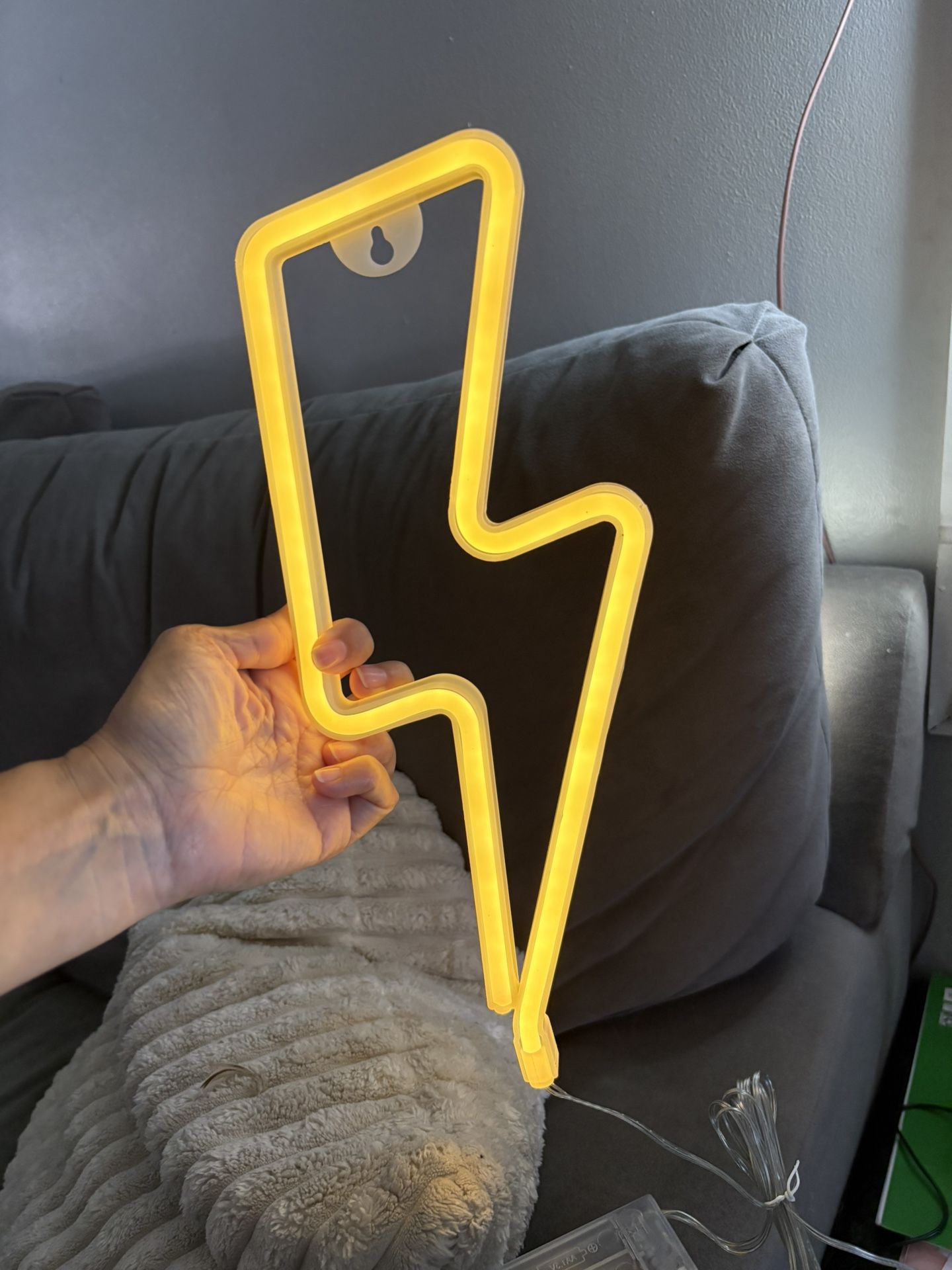 Lightning Bolt LED Neon Light