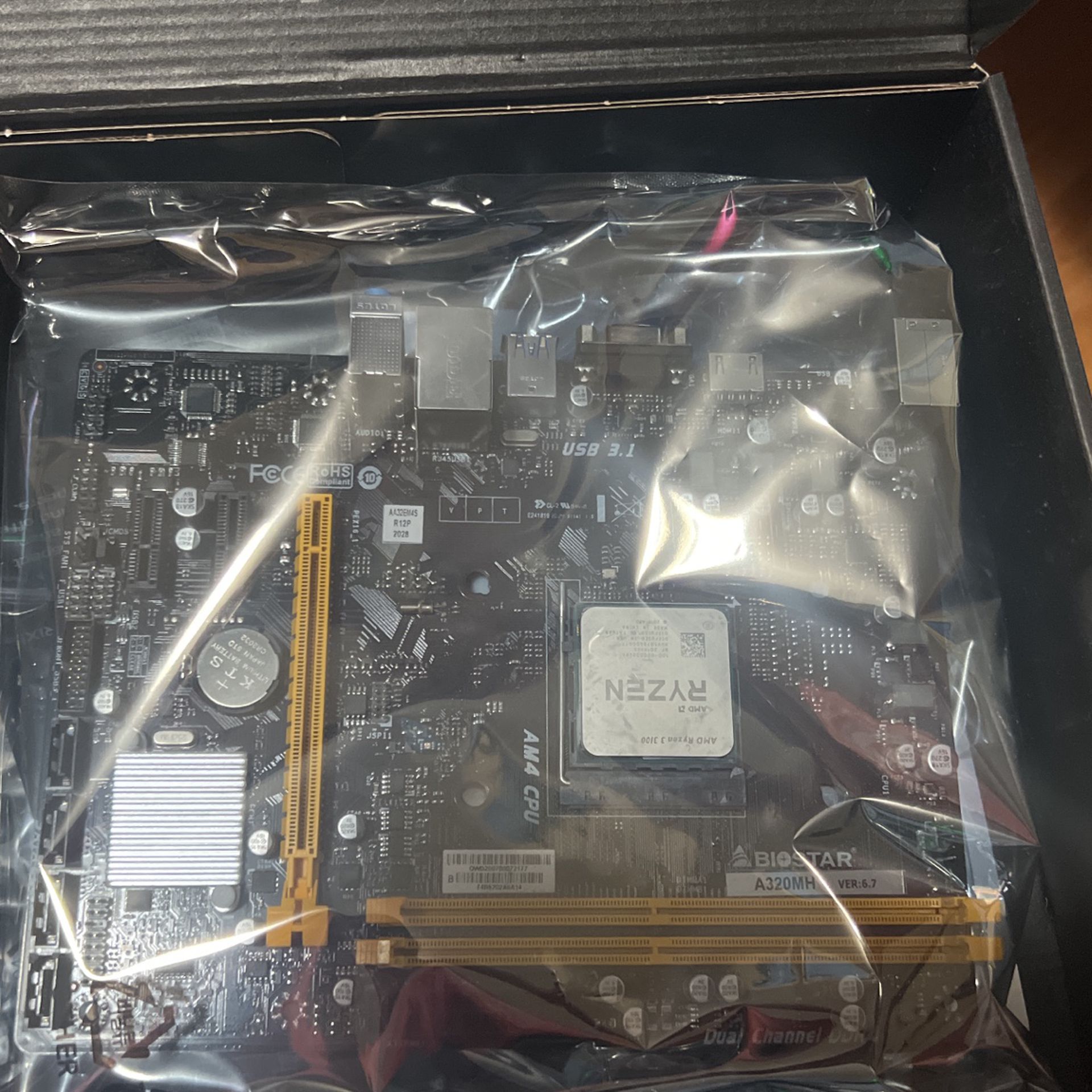 Motherboard CPU Combo