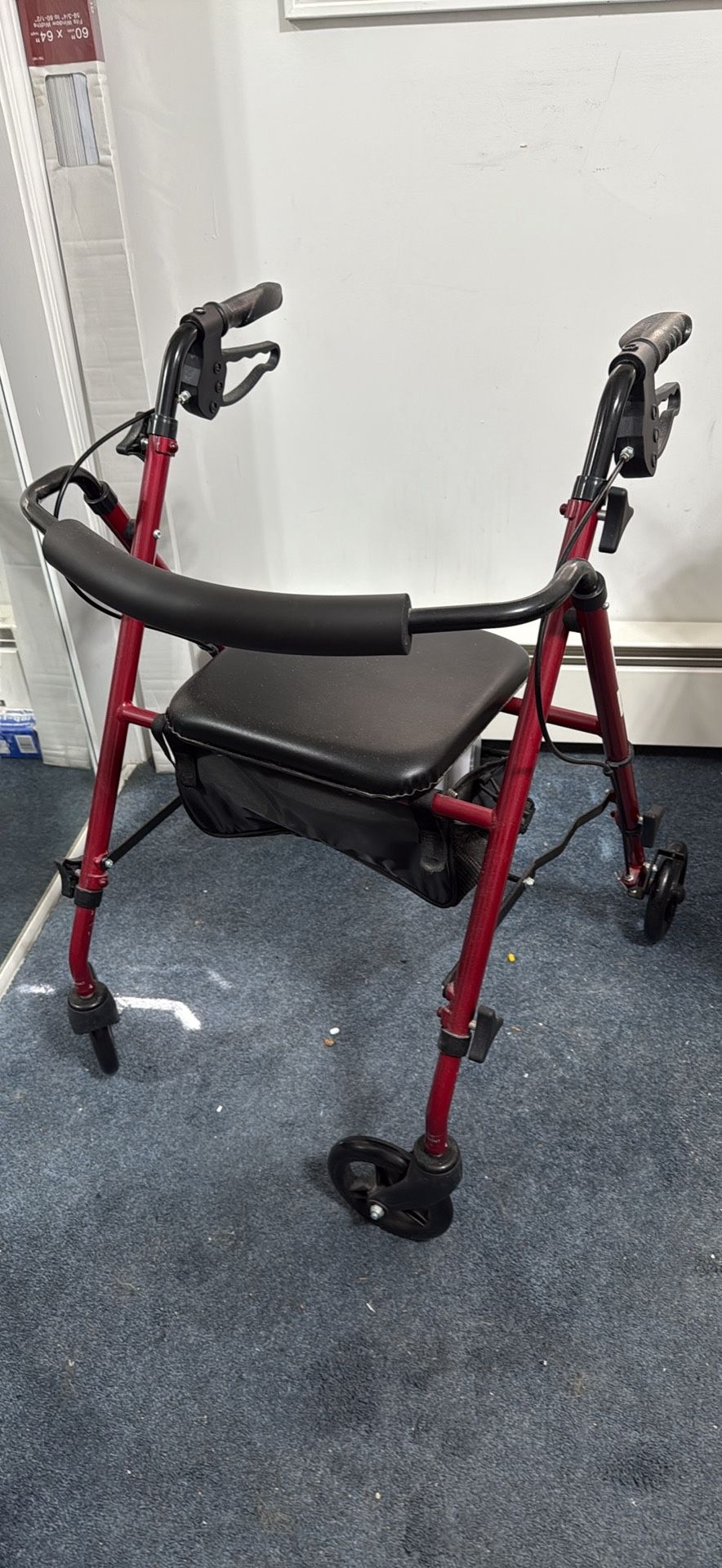 Walker With Seat And Brakes