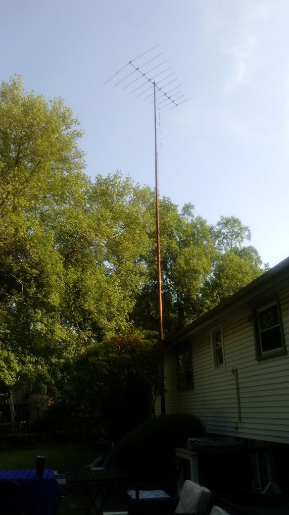 Flag pole or antenna Pole