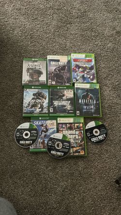 Xbox1/xbox360 games