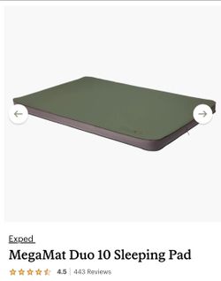 Medium Double Exped 
MegaMat Duo Sleeping Pad