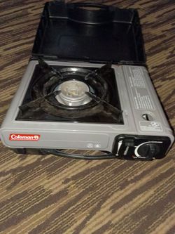Coleman camping stove
