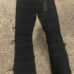 VALABASAS STACKED JEANS