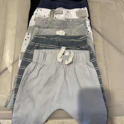 (7) Carter baby Pants Size 3 Months