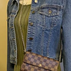 Louis Vuitton Long Wallet Portefeuille Sarah 