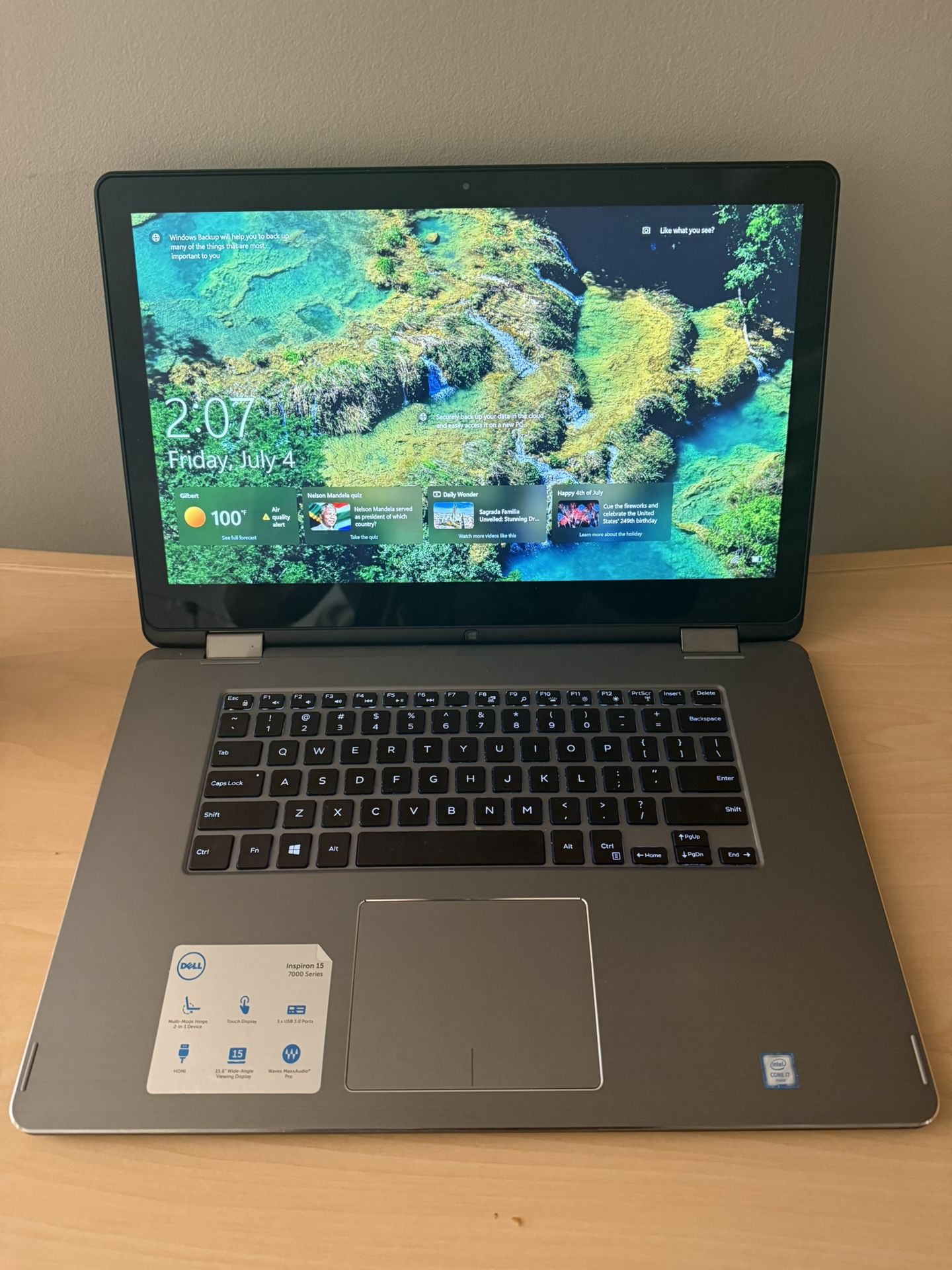 Dell Touchscreen Laptop
