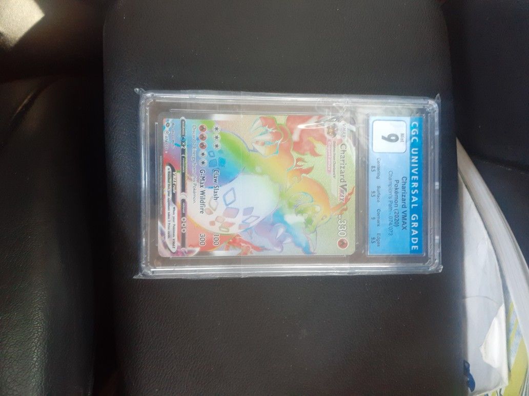 Pokemon- CHARIZARD VMAX( SECRET RARE)- Champions Path-074/073