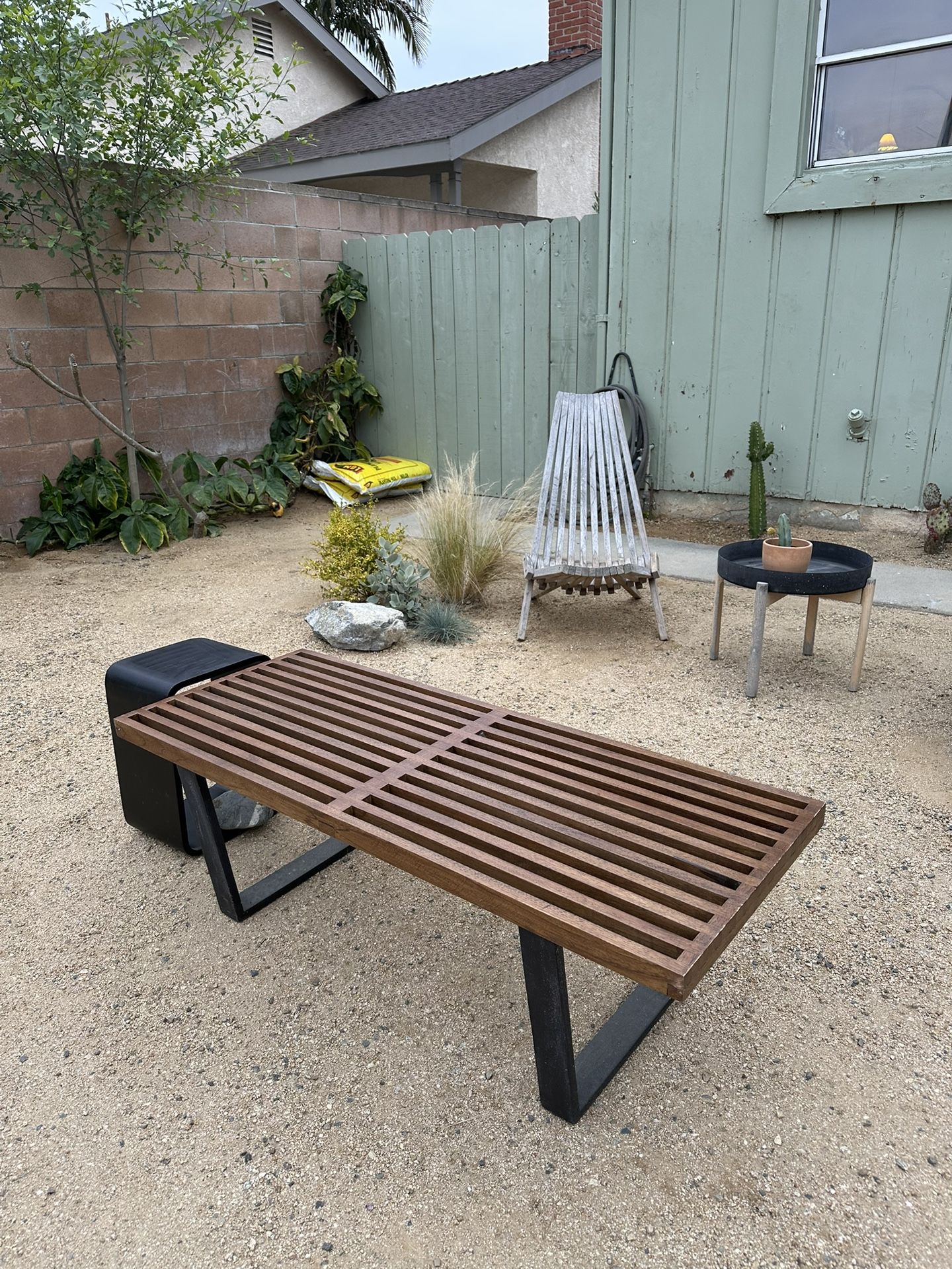 George Nelson Style Bench