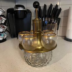 Mid Century Modern Liquor Decanter