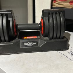 sam up dump bells