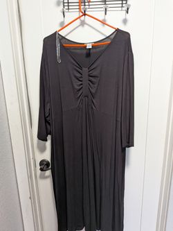 3x 26/28w black dress