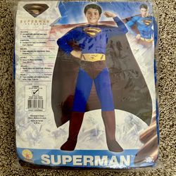 Supermán 10-12 Large Kids Halloween Costume