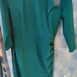 New Size Small Holiday Green Dress
