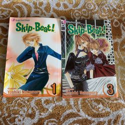 Skip Beat!, Vol. 1 & 3 by Yoshiki Nakamura