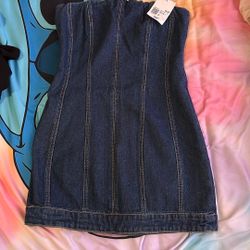 Forever 21 Jean Dress 