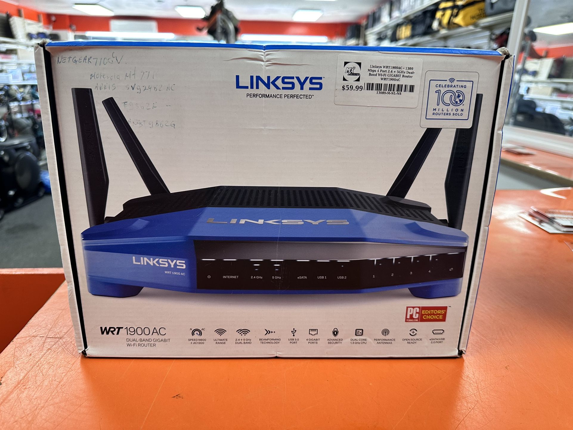 Linksys WRT1900AC Wifi Router