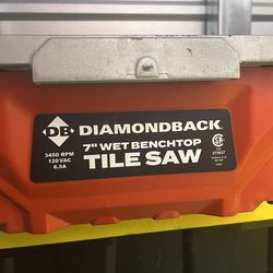 2 Tile /Wet Saws