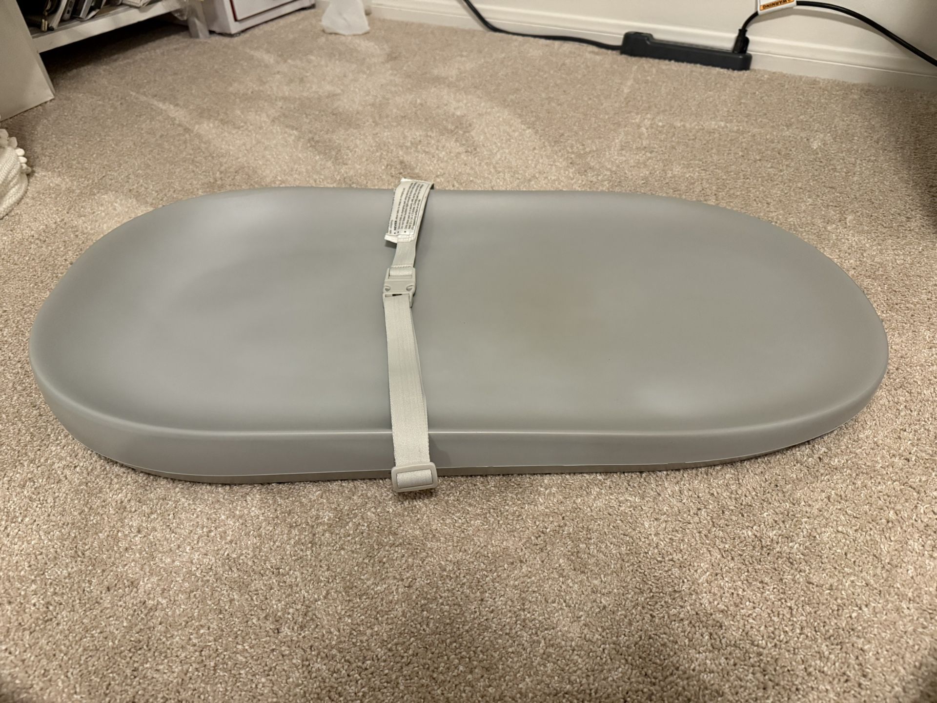 Jool Baby Waterproof Baby Changing Pad - Easy to Clean, Lightweight & Portable - Large Foam Cushion for Comfort (Gray)