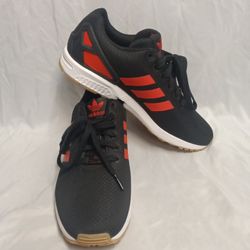 adidas ZX Flux Torsion Black & Red Men's Sz 9 #1(contact info removed)8 Running Shoes