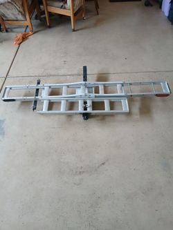 Motorcycle carrier alum.