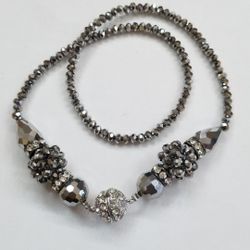 Faceted Bead Necklace 