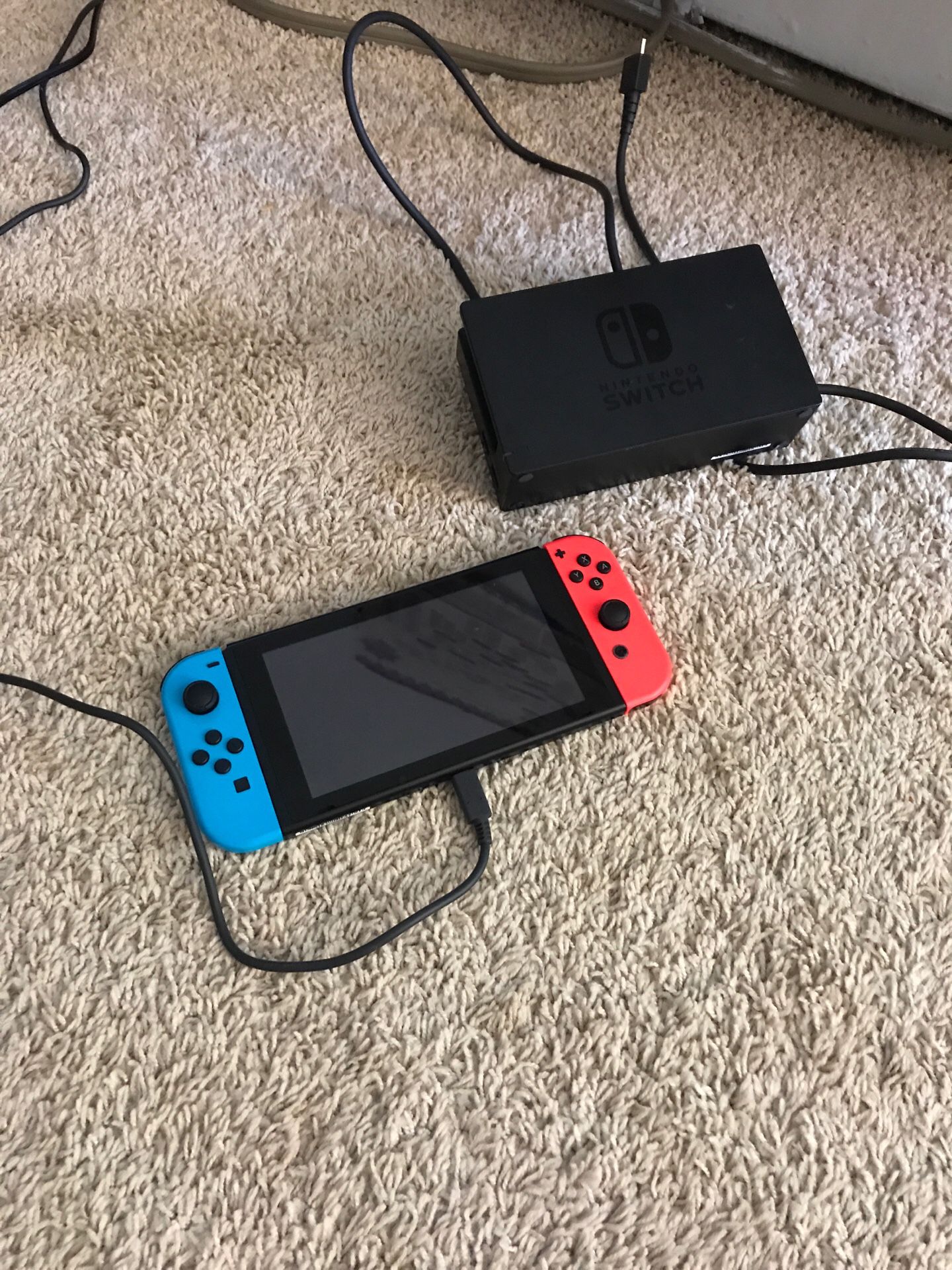 Nintendo Switch Blue/Red with Dock