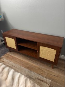Rattan TV Stand / Entertainment Center