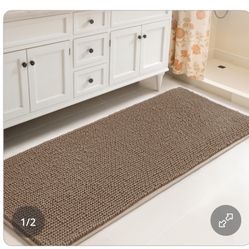 SUBRTEX Bathroom Rugs, 24" x 60" 