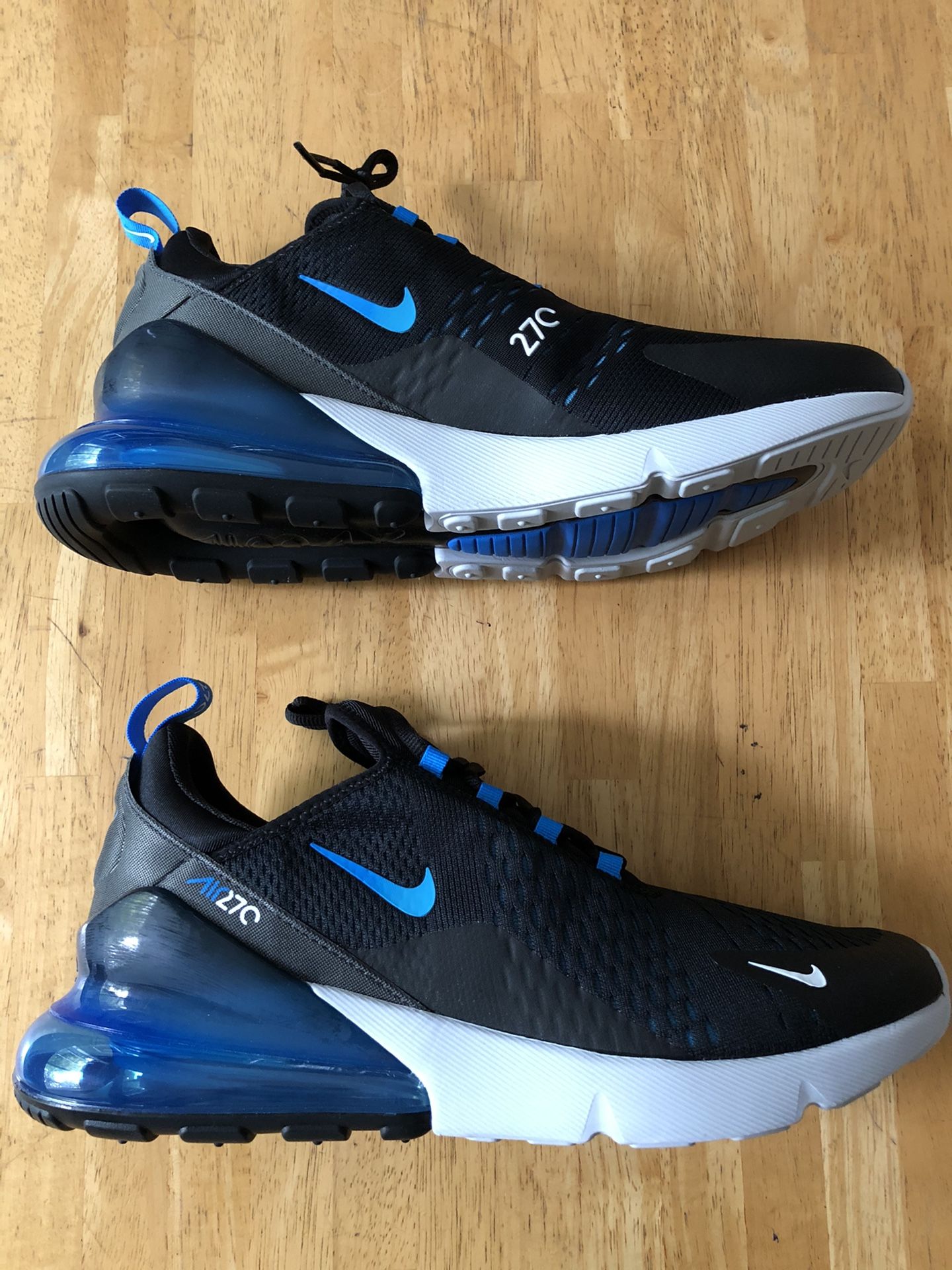 Brand new Nike air max 270 blue fury running shoes men’s size 12