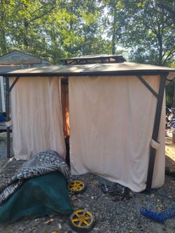 10' × 12' hard top gazebo