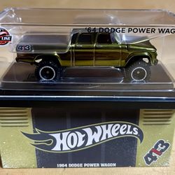 Hot Wheels RLC 1964 Dodge Power Wagon