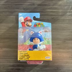 Jakks Super Mario: Blue Cat Toad 