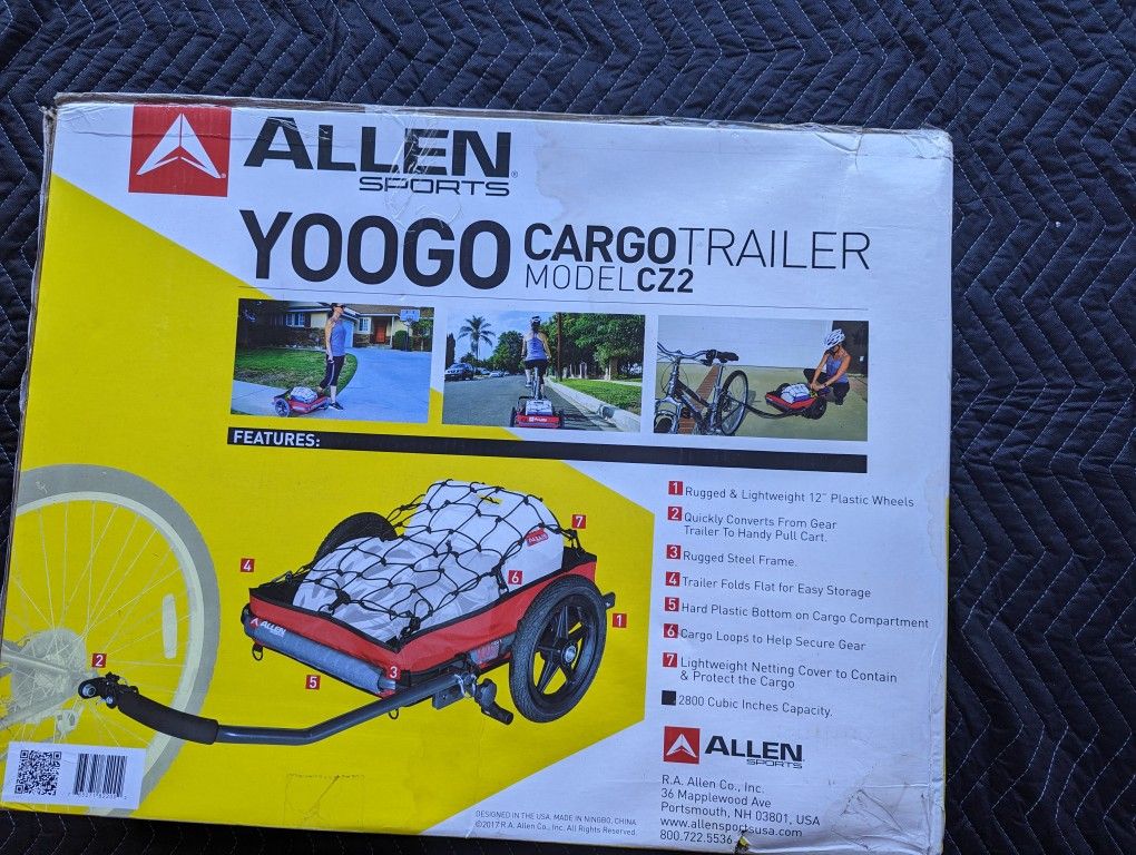 Allen Cargo Trailer Yoogo CZ2 New