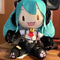 Hatsune Miku Project DIVA Arcade Future Tone Plush Doll Nyanko Cat Style Sega