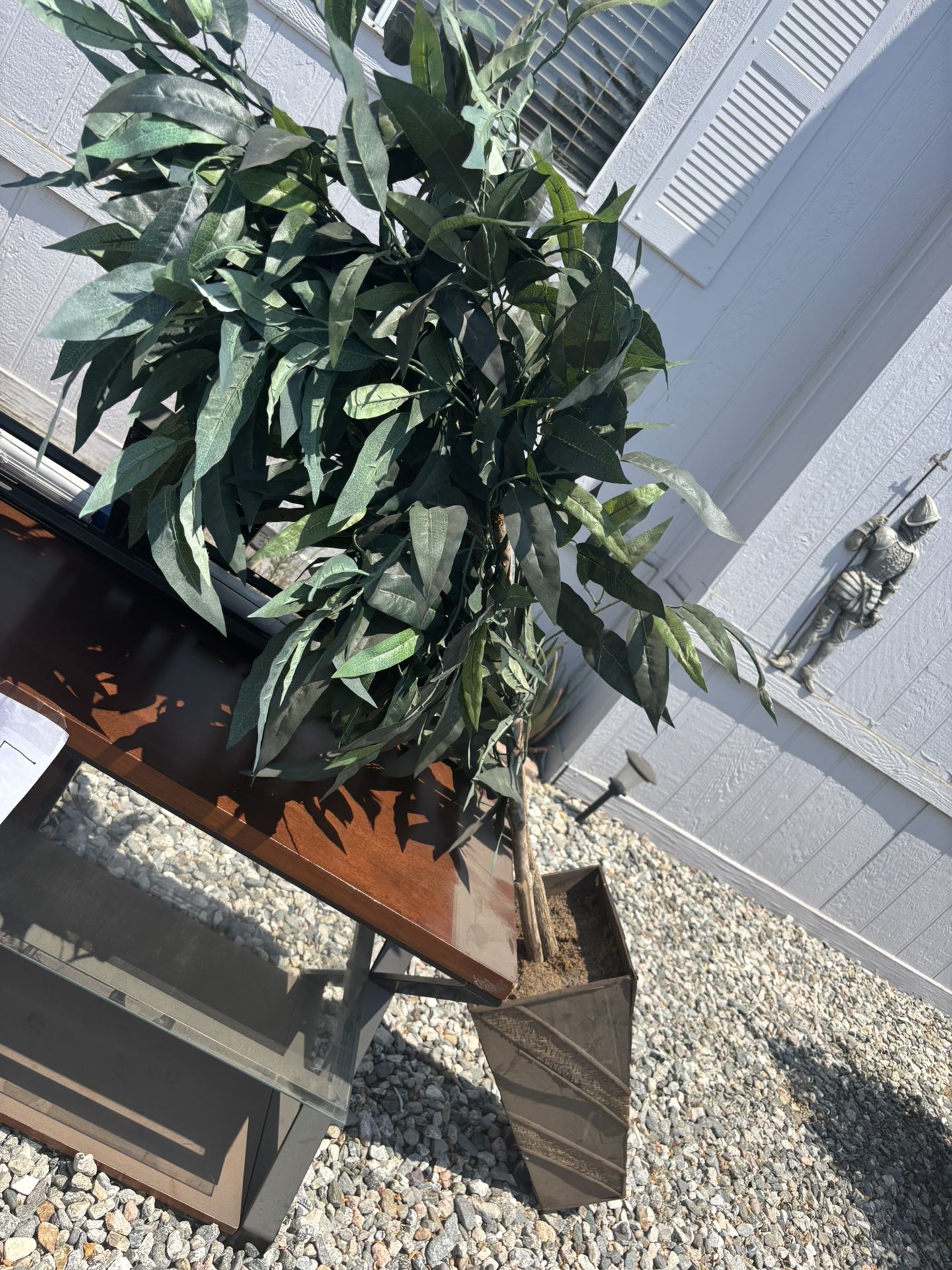 Free Tv Stand And Fake Tree