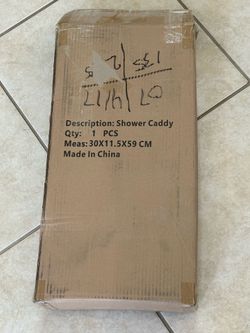 New Shower Caddy Bathroom Shelf Organizer Corner Rack Tension Pole